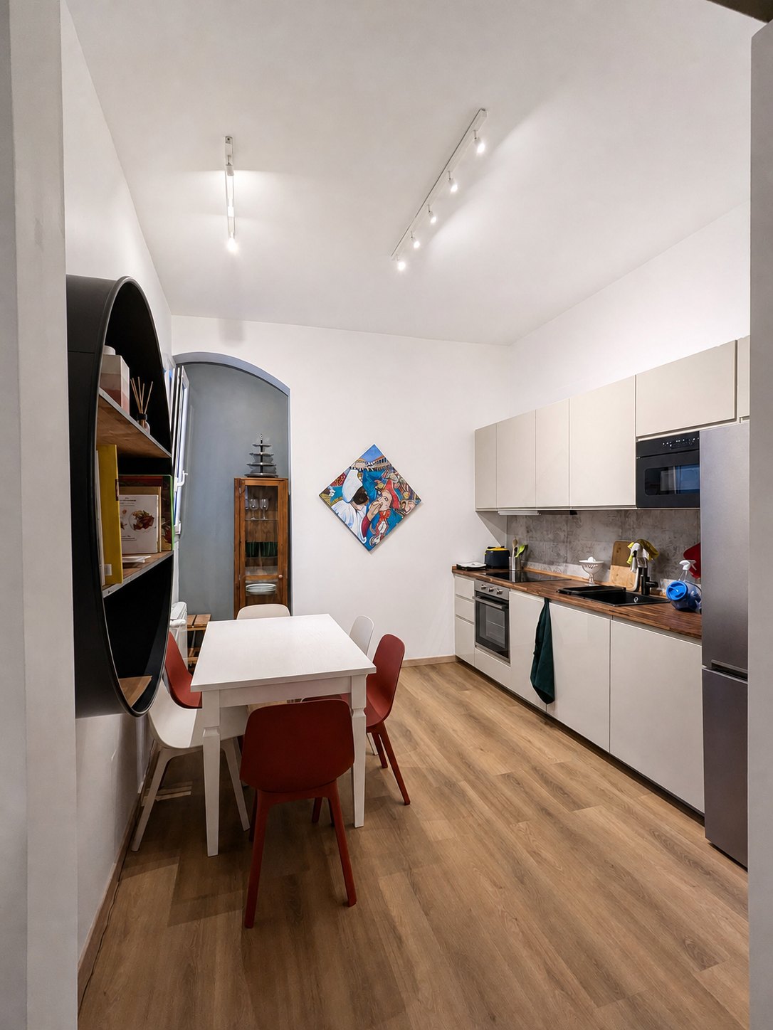 Cucina abitabile attrezzata